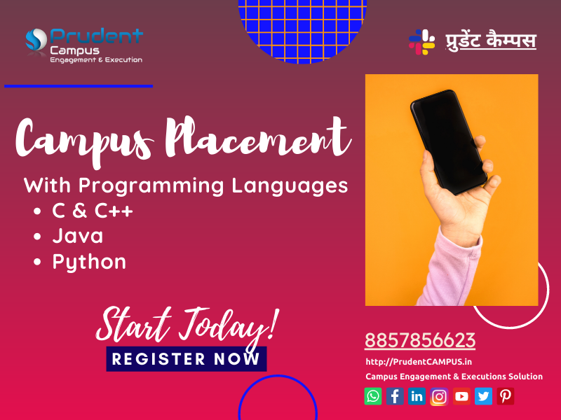 PrudentCAMPUS est. in 2015; is an Excellent Campus Recruitment Solution during the convid19 epidemic along with free job listing & recruitment support for highly trained candidates. Serving more than a hundred corporate clients & 50 independent Technical Training institutes / Engineering colleges throughout the country.Proudly have two facilities for training, mastering and technological knowledge improvement in Maharashtra.