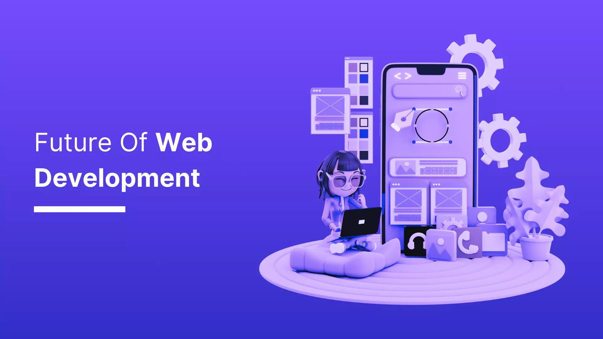 Future of Web Development 2025 banner